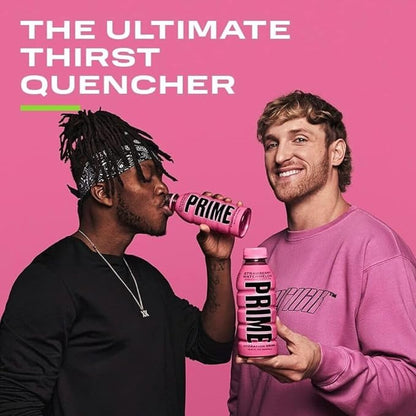 2 x Prime energy Drink by Logan Paul & KSI Strawberry Watermelon -500 ml