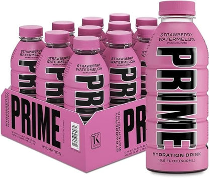 2 x Prime energy Drink by Logan Paul & KSI Strawberry Watermelon -500 ml