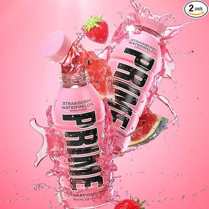 2 x Prime energy Drink by Logan Paul & KSI Strawberry Watermelon -500 ml